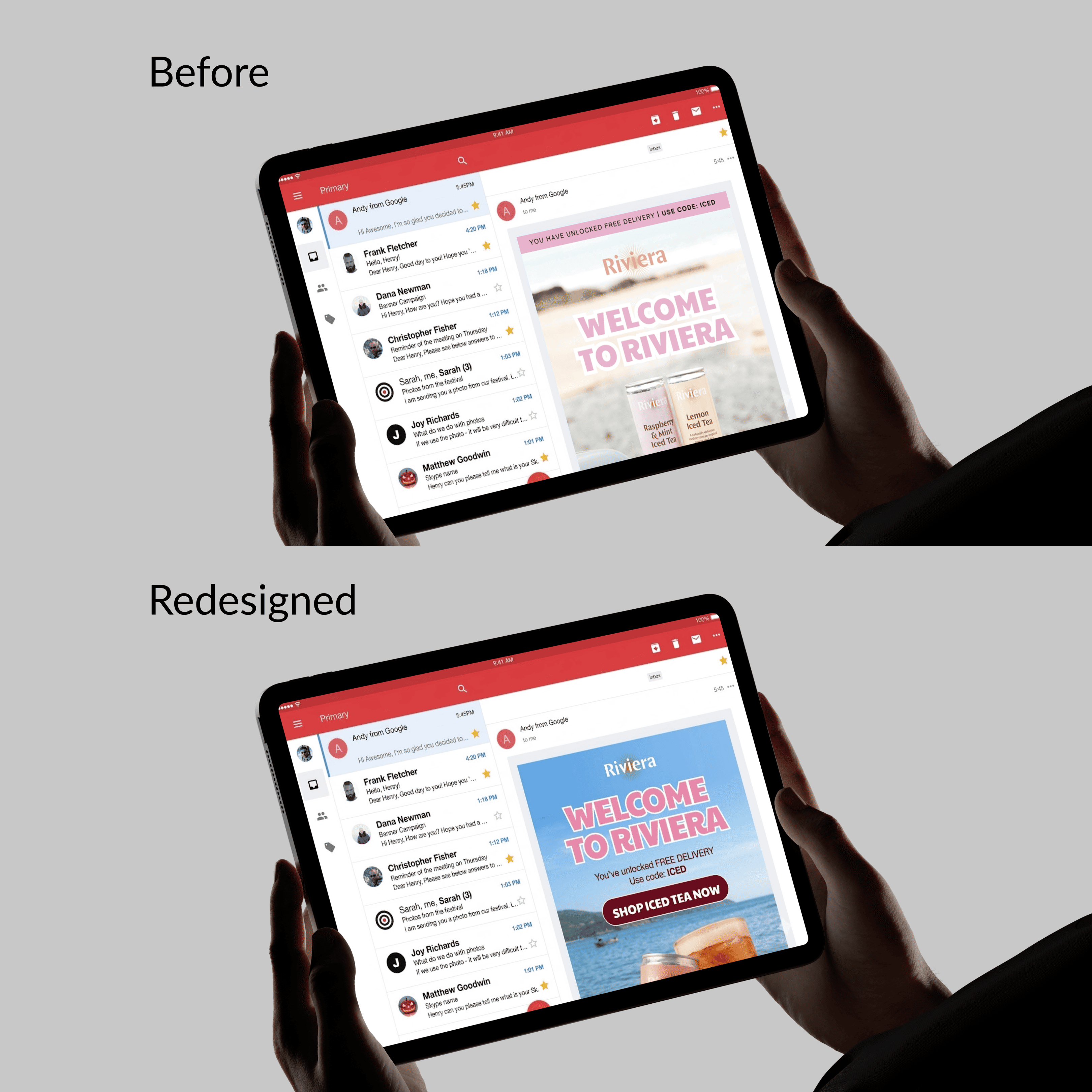 Welcome Email Design